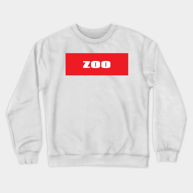 Zoo Crewneck Sweatshirt by ProjectX23Red